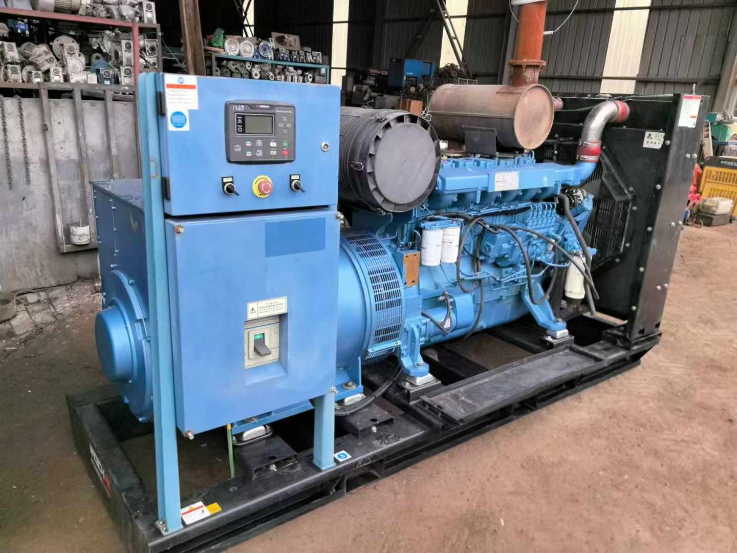 滨湖500kW 柴油发电机组可带动设备功率的计算公式是什么？